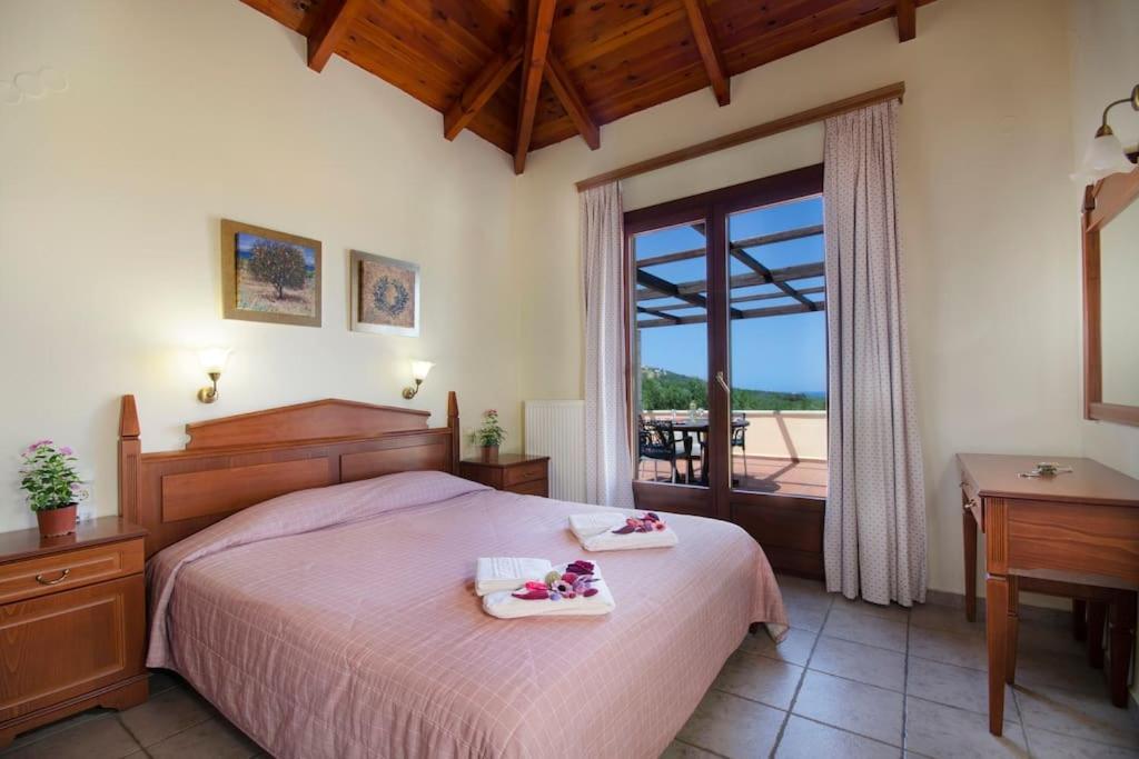 Villa Katerina With Eco Heated Pool Spilia  Exterior photo