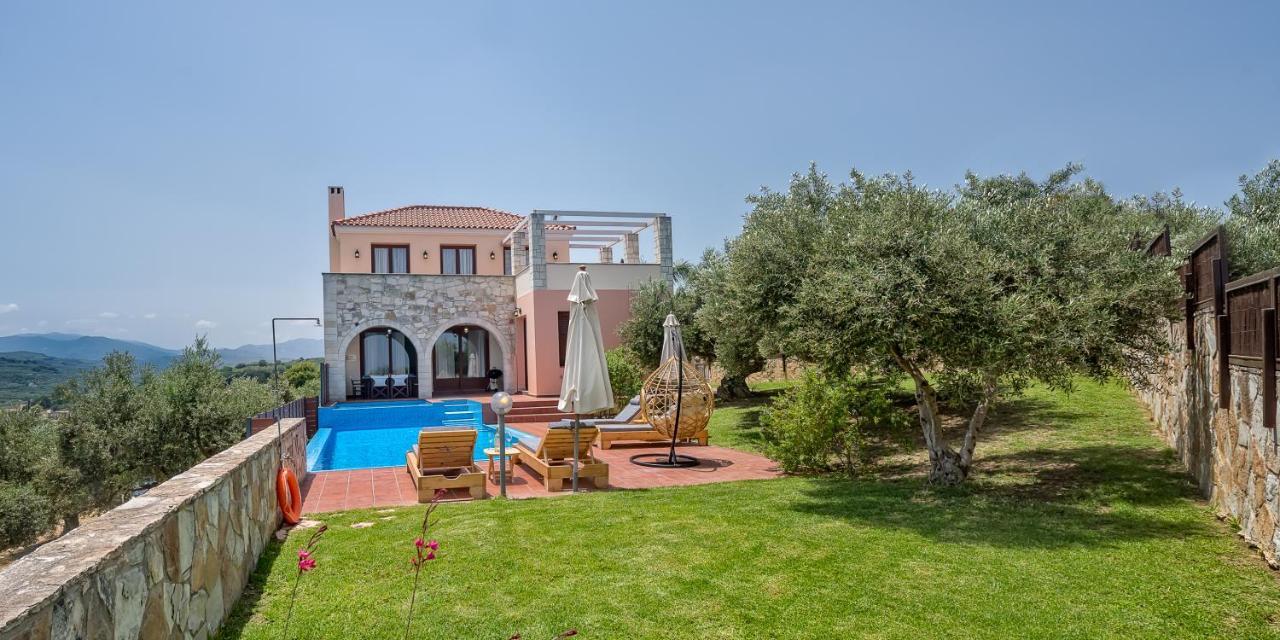 Villa Katerina With Eco Heated Pool Spilia  Exterior photo